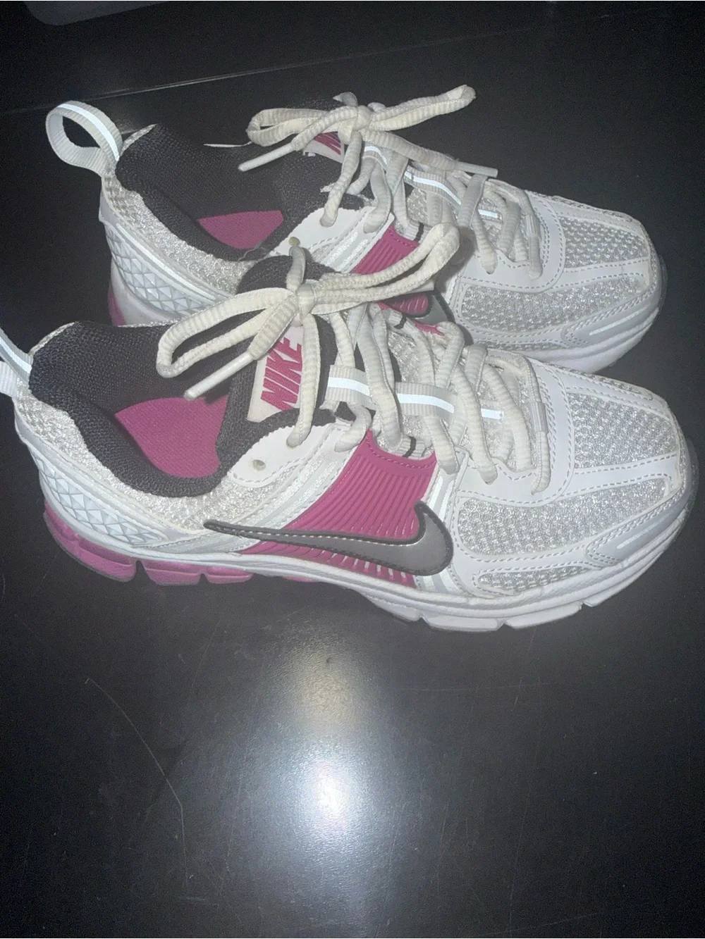 Vomero 5 Nike White, Pink & Black Athletic Sneakers